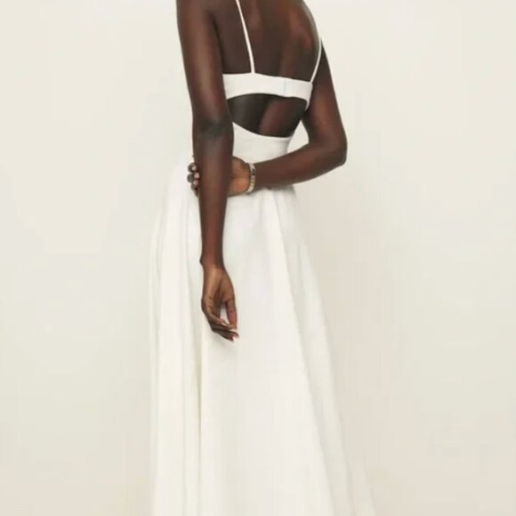 Reformation Cream Serene Knit Dress - Picture 2 of 13